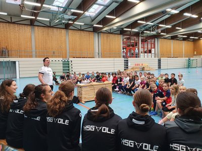 Handball-Aktionstag bei der HSG-OLE